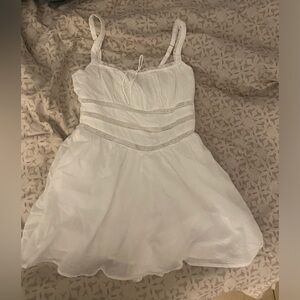 White Abercrombie dress